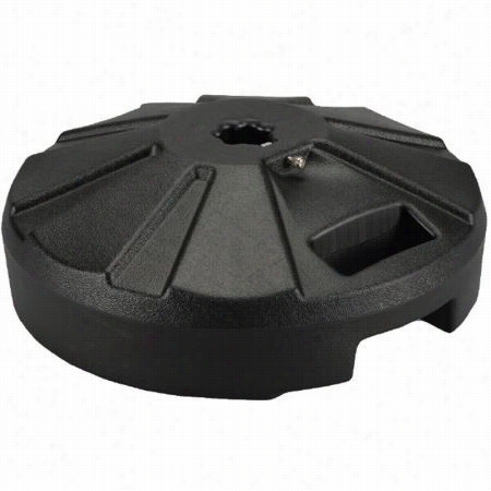 Patio Living Concepts 00230 Umbrella Base Unfilled In Black