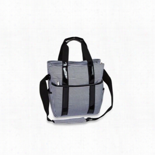 Picnic Plus Psm-149ht Main Liner Hybrid Tote In Houndstooth