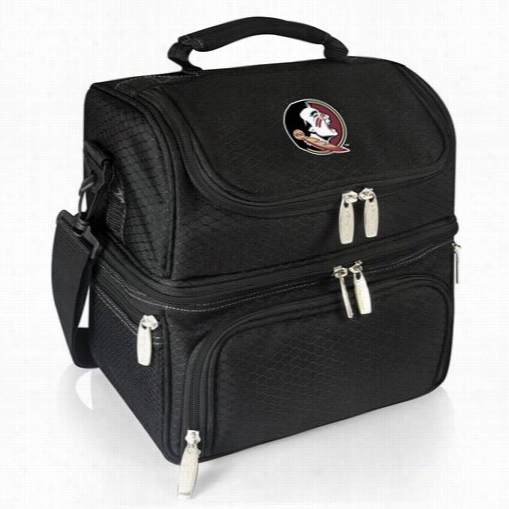 Picnic Time 512-80-175-1740 Pranzo Florida State University  Digital Print Personal Ooler In Black