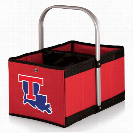 Picnic Time 546-00 Urban Louisiana Tech Bulldogs Digital Print Basket