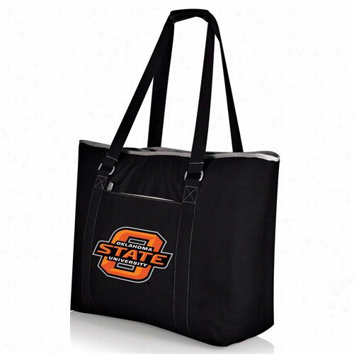 Picnic Time 598-00-175-464-0 Tahoe Oklahoma State Cowboys Digital Print Cooler Tote In Black