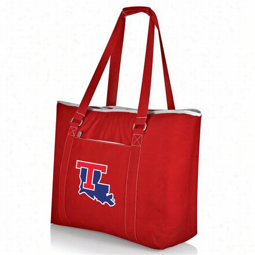 Picnic Tim E598-00 Tahoe Louisiana Tech Bulldogs Digital Print Beach Bag