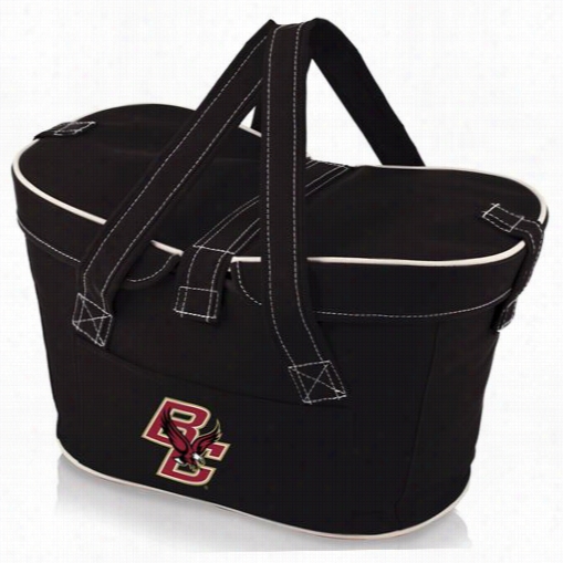 Pinic Time 599-00-179-054-0 Mercado Boston College Eaagles Digital Print Basket In Black