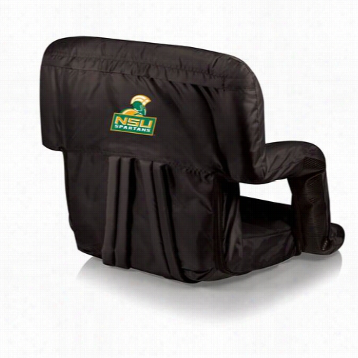 Picnic Time 618-000-179-074-0 Ventura In Black With Norfolk State University Digital Print