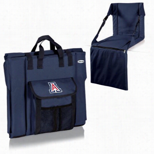 Picnic Time 627-00-138-014-0 Stadium U Of Arizona Wuldcats  Digital Print Seat In Navy