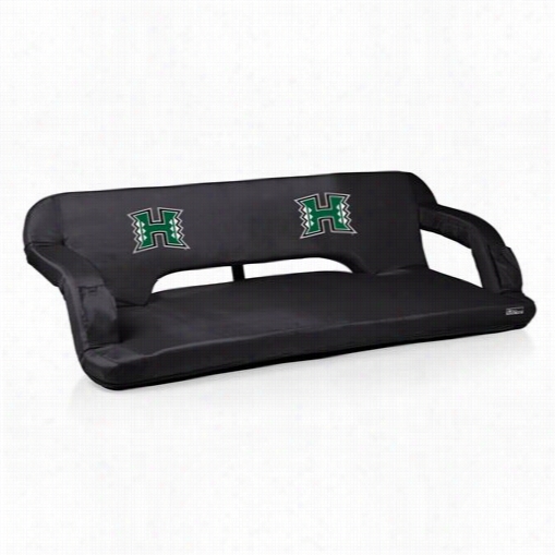 Picnic Period 628-00-179-204-0 Refex University Of Hawaii Warriors Digitl Print Travel Couch In Black