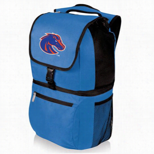 Picnic Time 634-00-139-702-0 Zuma Boise State University Embroidered Backpack In Blue