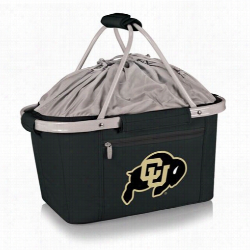 Picnic Time 645-00-175-124-0 Metro Uniesty Of Colorado Buffaloes Digital Print Baskte I Black