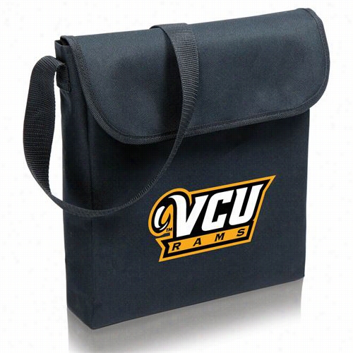 Picnic Time 774-00-175-954-0 V-grill Virginia Commonwealth Univ. Rams Digital Pirt Bbq Grill In Black