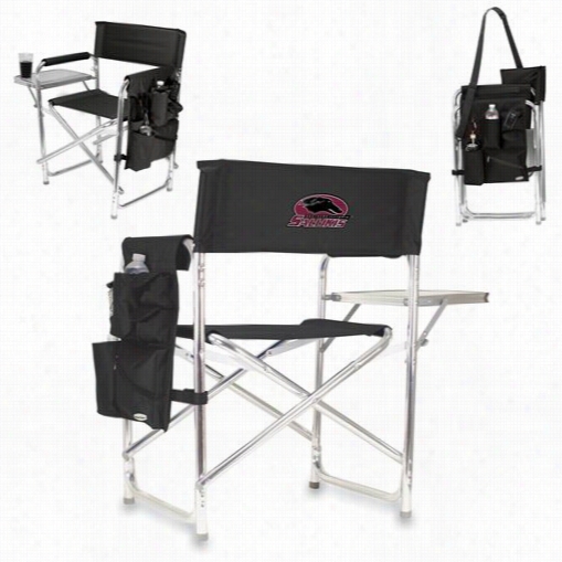 Picnic Tim 80-00-179-034-1  Southern Illinois University Salukis Digital Print Sports Chair Ni Negro