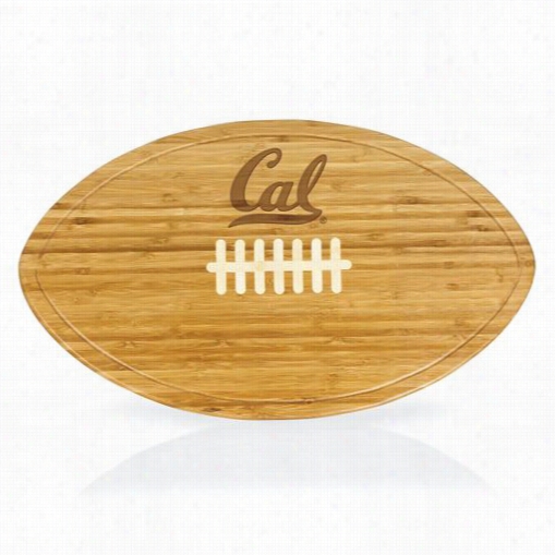 Picnic Time 90-00-505-073-0 University Of Califo Rn Ia Berkely Goldden Bears/cal Kickoff Engraved Cuuyti Ng Bosrd In Natural Wood