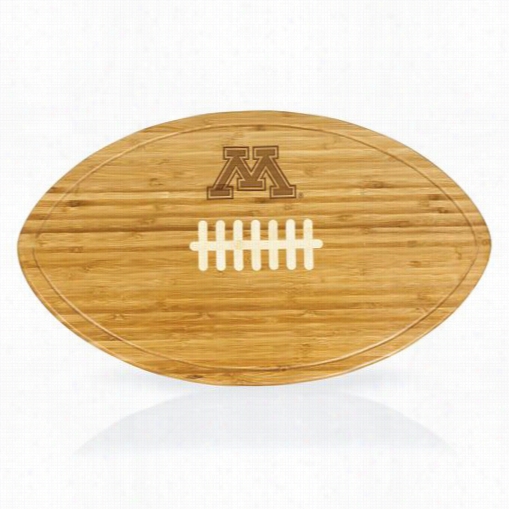 Picnic Time 908-00-505-363-0 Univsrsity Of Minnesota Golden Gophers Kickoff Engraved Cutting Board In Nqtural Woood