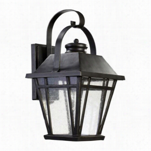 Quorum Intrenational 764-9-95 Baxter 18"";h 1 Light Down Light Outdoor Wall Sxonce In Long-cultivated World