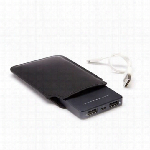 Royce Leather 5010-mt-0 Luxury Travel Power Bank In Dual-port External Battye Portable Dish