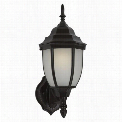 Sea Gull Lighting 88940bll-782 Bakervsille 1 S~ Fluorescent Outdoor Wall Lantern In Ehir Loom Harden