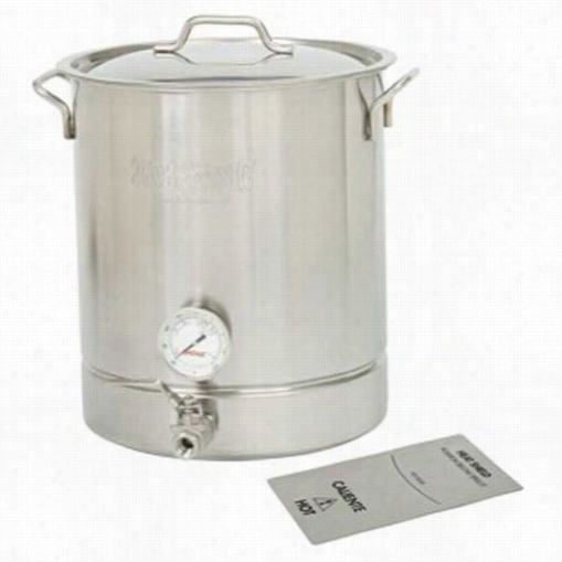 Bayou Classicc 800-440 10 Gallon Stainless Brew Kettle Set - 4 P Iece