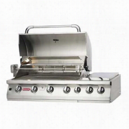 Bull Outdoor 18248 Reward 7 Burner Built-in Propane Gas Grill In Unsullied Steel