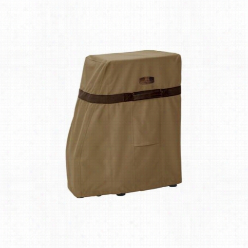 Classic Accessories 55-045-0324401-00 Hickory Medium Square Smoker Cover In Tan