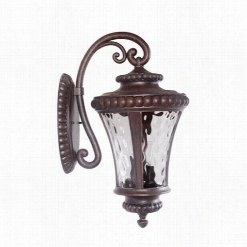 Craftmade Z1274-112 Prescott Ii 3 Light Outdoor Large Wall Sconce In Peruvian Bronze