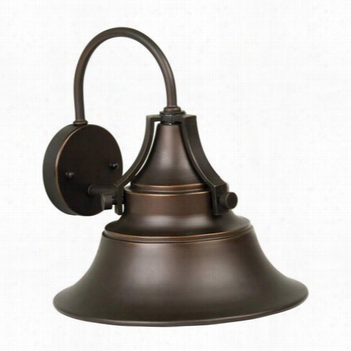 Craftnade Z4414-88 Union 1 Ligt Outdoot Medium Wall Sconce In Oiled Bronze Gilded