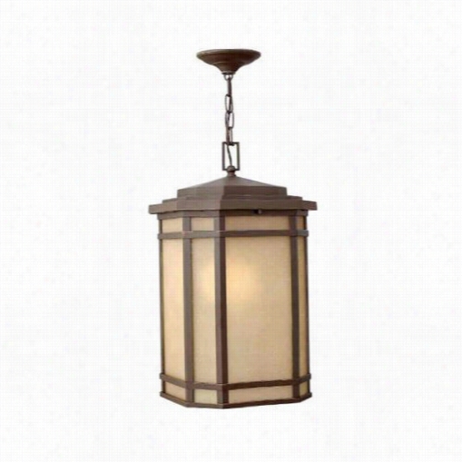 Hinkley Lighting 1272oz-led Cherry Creek 2 Light Led Outdoor Pendat Inoil Rubbed Bronze