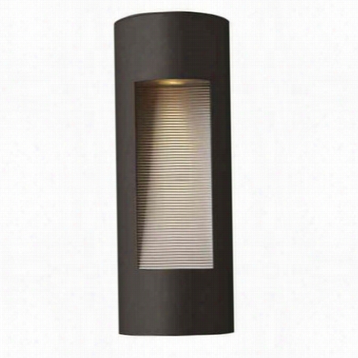 Honkley Lighting 1660sk-led Luna Medium 2 Light Dark Sky Outdoor Wall Sconce In Satin Black