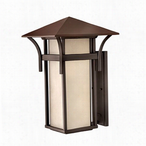 Hinkley Lighting 2579ar Harbor Anchor Bronze Outdoor Wall Lantern