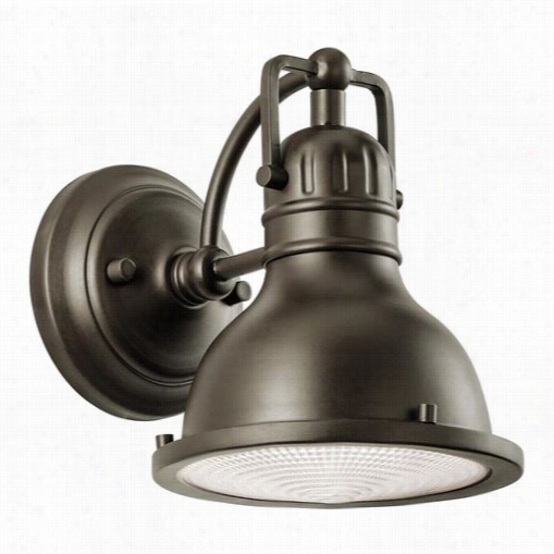 Kichler Lighting 49065oz Hatteras Bay 1 Light Outdoor Wall Sconce In Olde Bronze