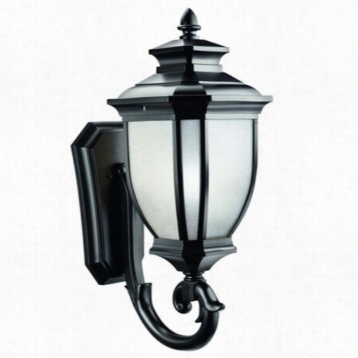 Kichler Lighting 9043bk Salisbury Transitionalb Lack Outdoor Wall Bracket