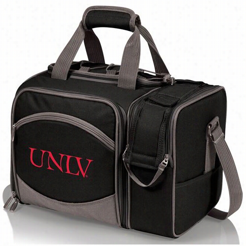 Picnic Time 508-23-175-272-0 Malibu University Of Nevada Las Vegas Rebels Embroidered Tote In Black