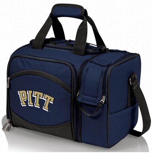 Picnic Time 50823-915-504-0 Malibu University Of Pittsburgh Panthers Digital Print Tote In Navy