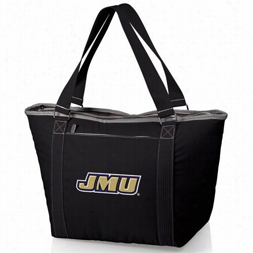 Picnic Time 61-00-175 -812-0 Topanga James Madison U Dukes Embroidered Cooler Carry In Black