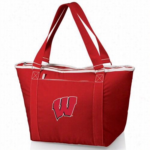 Pi Cnic Time 619-00 Topanga U Of  Wisconnsin Badgers Embroidered Cooler Tote