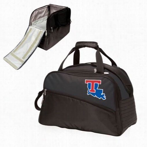 Picnic Time 671-00 Stratus Louisiana Tech Bulldogs Digital Pfint Duffel Bag