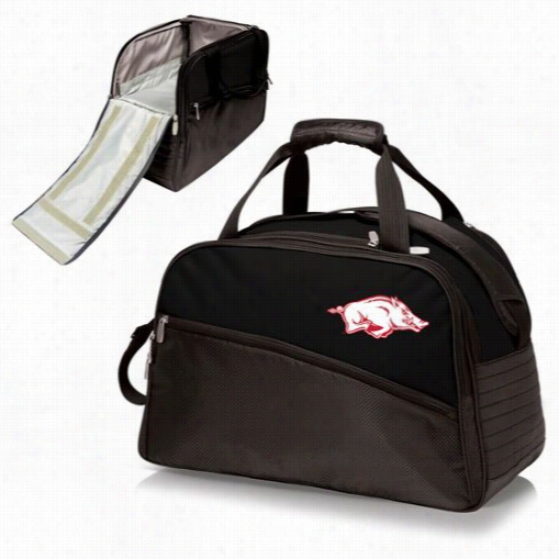 Picni C Ime 671-00 Stratus Seminary Of Learning  Of Arkansas Razorbacks Digital Print Duffel Abg