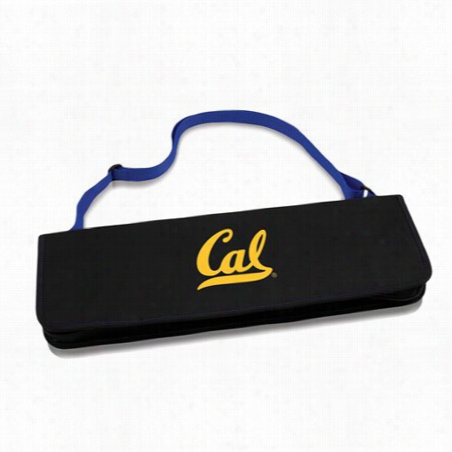 Picnic Time 747-03-137-074-0 Metro  University Ofc Aliforni Aberkeley Golden Bears/cal Diigtal Print Bbq Tote In Blue