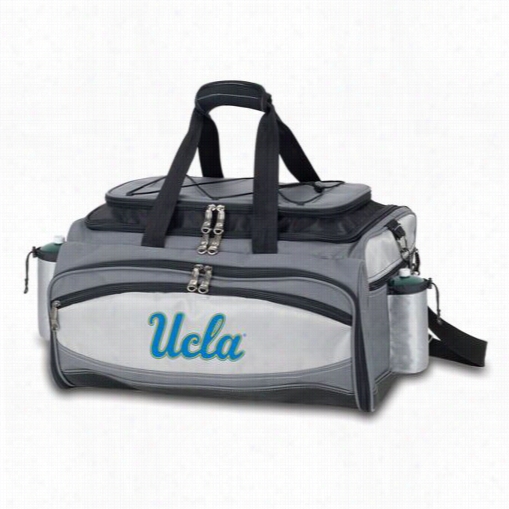 Picnic Time 770-00-175-082-0 Ulcan Ucla Bruins Embroidered Basket In Black