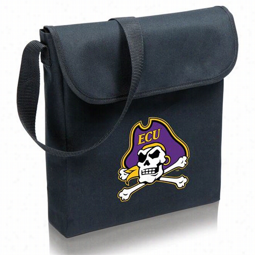 Picnic Time 774-0--175-874- V-grill East Carolina University Pirates Digital Print Bbq Rll In Black