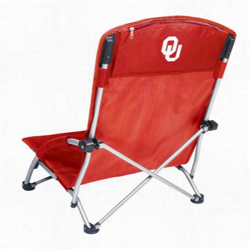 Picnic Time 792-00 Tranquility University Of Oklahoma Sooners Digital Print Chair