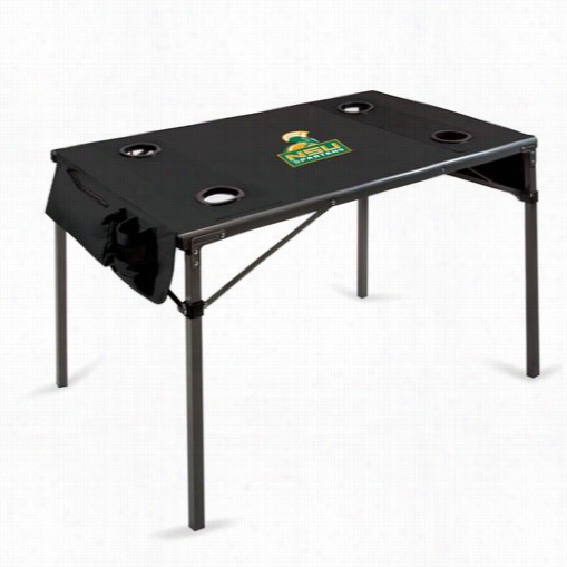 Picnic Time 799-00-179-974-0 Pass Norfolk State University Digital Print Table In Black