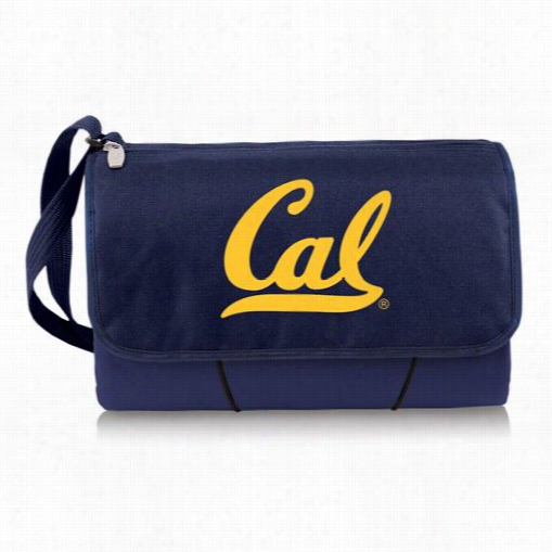 Picnic Time 20-00 Univwrsity Of California Berkeley Bright Bears Digital  Print Blanket Tote