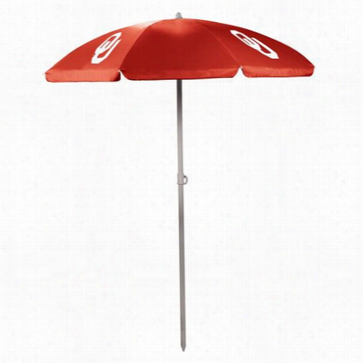 Picnic Time 822-00 Universitty  Of Oklahoma Sooners Digital Print Umbrella