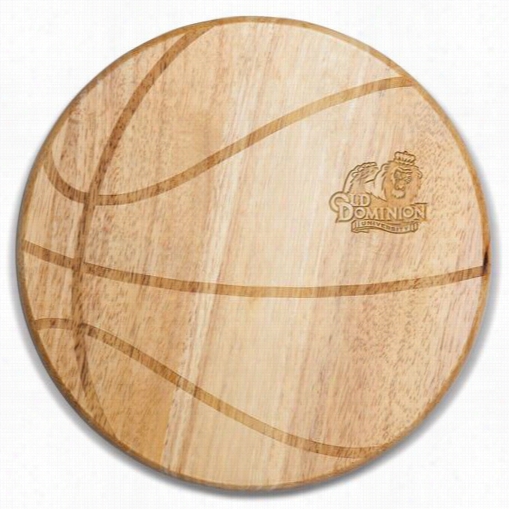 Picnic Time 840-00-505-883-0 Old Dominion University Monarchs Engraving Free Throw Cutting Board In Nnatural Forest