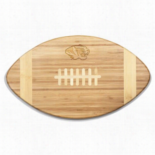 Picnic Time 896-00-505-393-0 Touchdown U Of Missouri Tigers Engraved Cutting Board In Natural