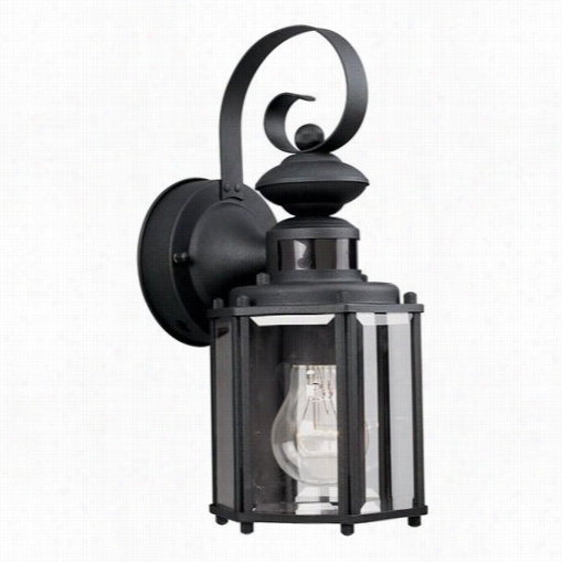 Progess Lighting P5662-31 Motion Sensor  Lanterns Wall Sconce In Black