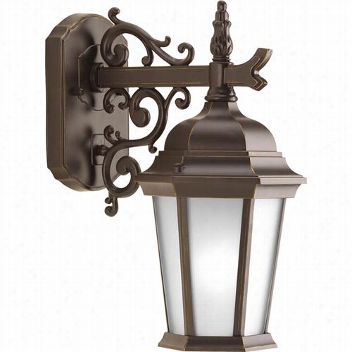 Progress Lightingp5682-20 Welbourne 1 Light Outdoor  Tall Smdium Wall Sconce In Antique Bonze