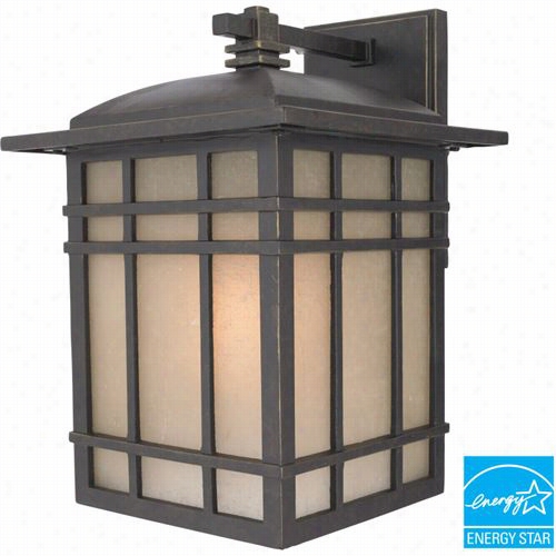 Quoizel Hc8409ibfl Hillcrest 1 Gay Large Energys Tar Exterior Wall Sconce In Imperial Bronze