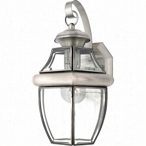 Qjozel Ny8316p Newbury 14"" 1 Light Outdoor Wall Sconce In Pewter