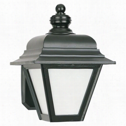 Ocean Gull Lighting 972ble-12 Bancroft 1 Light Outdoor Energy Star Wall Lantern In Black