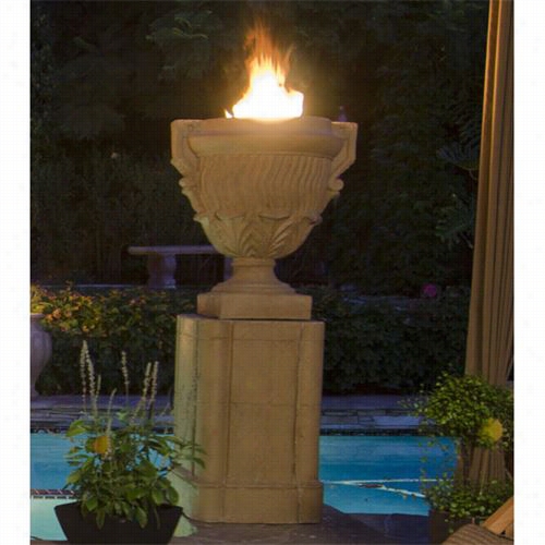 American Fyre Designs 765piage Fire Urn And Pedestal